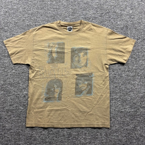 The Beatles Other - Vintage 2005 The Beatles Band Tee Graphic Brown T-Shirt Size Large